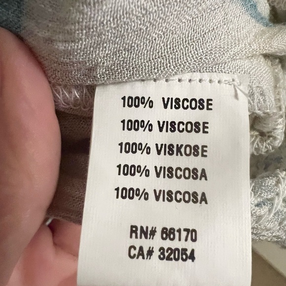 BLANK London Floral Watercolor Blouse with sequins RARE - Picture 5 of 7